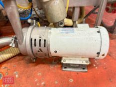 APV Pump 2 HP 1,760 RPM Motor