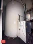 Creamery Package 4,500 Gallon Silo, S/N: 3680