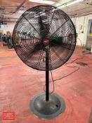 Dayton Pedestal Mounted Fan: 36”