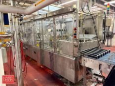 Modern Packaging 6-Lane Cup Filler, Model: MR8RS, S/N: 756