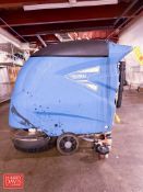 Global Industrial Floor Scrubber with Extra Brushes and Poly Totes