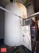 Creamery Package 4,500 Gallon Silo, S/N: 3678