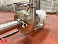 Ampco C216 Centrifugal Pump with 1 HP 1,745 RPM Motor: Mounted on S/S Base