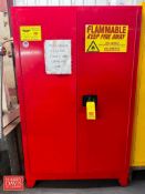 Flammable Storage Cabinet with Non-Food Grade Lubricants