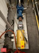 Positive Displacement Sugar Pump, Model: 1652836, S/N: GHS2NK3-B/6580L with 5 HP 1,752 RPM Motor