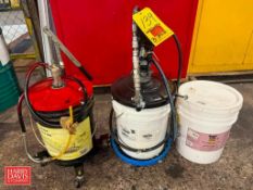 (2) Grease Pump and Spare Grease