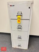 KING 4-Drawer Fireproof File Cabinet