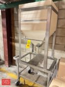 Cone-Bottom Plastic Tank on S/S Stand