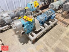 Waukesha-Cherry Burrell Positive Displacement Pump, Model: 060U2C S/N: 26562200: Mounted on S/S Base