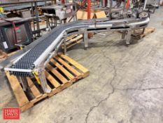 S-Shaped Power Conveyor with S/S Clad Motor