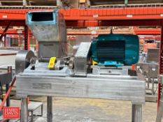 Fitzmill S/S Comminutor Mill, Model: FAS012, S/N: 4056