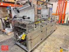 COMAT 4-Lane Cup Filling Machine with AMC Packaging Sealer and Conveyor, Model: SILVERPLUS