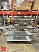 MetroMax 4-Shelf Cart: Mounted on Casters