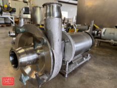 Fristam Centrifugal Pump with Baldor S/S Clad 5 HP 1,750 RPM Motor (Location: Export, PA)