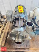 Ampco Centrifugal Pump, Model: LCV540-325-28F with Baldor 30 HP 3,520 RPM Motor (Location: Export,