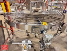 180° S/S Frame Breading Conveyor with S/S Clad Motor