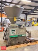 VEMAG Portable Vacuum Filler, Model: Robot DP-10C, S/N: 1530301 with Dumper (Location: Export, PA)