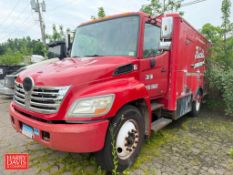 2008 Hino 268 HIN Cab Refrigerated Box Truck, VIN#: 5PVNE8JT882S52626 with Hackney Bed