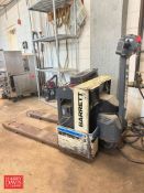 Barrett 4,500 Capacity Electric Pallet Jack, Model: EWP40, S/N: 56-11640