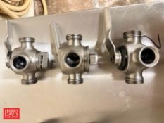 1.5 3-Way Rubber Plug Valves