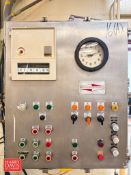 PMS S/S Control Panel with Taylor 447KN Pressure Differential Switch, Assorted Switches and Motor