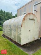 G.W. COBB 4,700 Gallon Horizontal Epoxy Coated Liquid Sugar Tank with Electric Heated Insulated