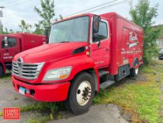 2009 Hino 268 HIN Cab Refrigerated Box Truck, VIN#: 5PVNE8JVX94S51355 with Hackney Bed