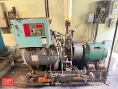 FES Rotary Refrigeration Screw Compressor Package, Model: 3900, S/N: 88464