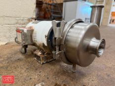 Thomsen Centrifugal Pump, Model: 668220A with 1 HP 1,725 RPM Motor