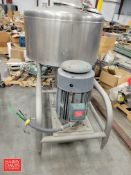 Breddo 100 Gallon S/S Likwifier, Model: LOR-100, S/N: D1516613-9135 with 30 HP Motor