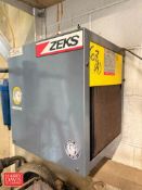ZEKS HeatSink Refrigerated Compressed Air Dryer, Model: 18HSBA100, S/N: 87649-1M394