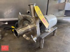 Fristam Centrifugal Pump, Model: FRP731 with Baldor 1.5 HP 1,755 RPM Motor (Location: Export, PA)