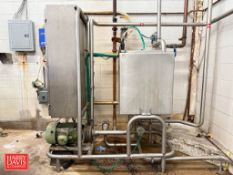 Klenzade CIP System, Model: MP1600, S/N: 6878-E2 with Ampco Pump with 10 HP 3,500 RPM Motor