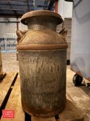10 Gallon Milk Can