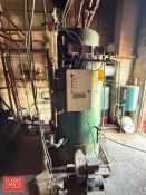 2000 Columbia Oil Fired Steam Boiler, Model: CT, S/N 150411 with Water Feed Tank and Control