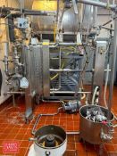 HTST System with APV 3-Zone S/S Plate Heat Exchanger, Hot Water Supply, 20 Gallon S/S Balance