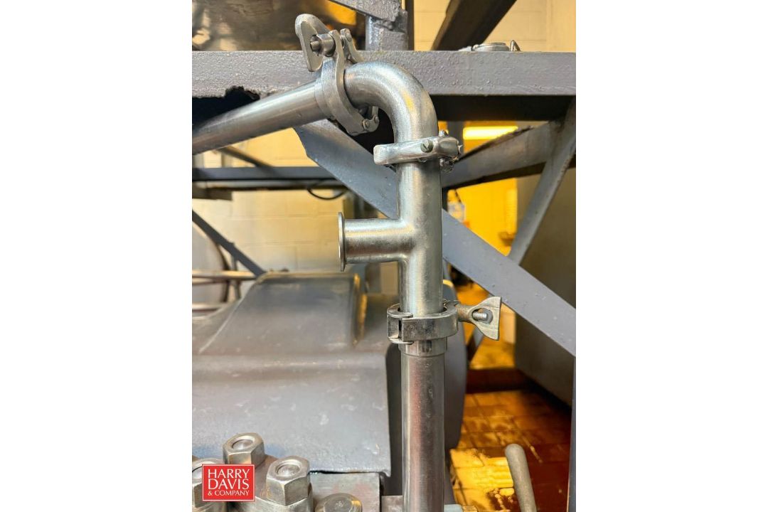 (35) 1.5" S/S Tri-Clamp Elbows, (85) 1.5" Clamps, (1) 2-way 1.5" Manual Plug Valve, (3) 3-way 1.5" - Image 6 of 8