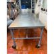 6' Portable S/S Table: 32 Height: Mounted on Casters (Location: Lansdale, PA) - Image 1 of 2