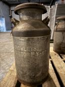 10 Gallon Milk Can (Location: Lansdale, PA) - Rigging Fee: $10