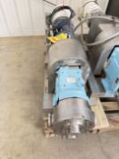 Waukesha Cherry-Burrell Positive Displacement Pump, Model: 130 with Baldor Motor and Gear Reducing