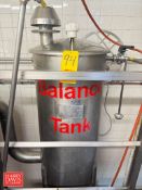 Prominox 50 Gallon S/S Vertical Tank, S/N: 31578