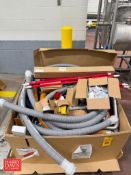 Assorted Hoses, S/S Fittings, Jumpers, Brushes and CIP Chemical ID Tags
