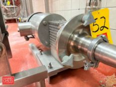 Fristam Centrifugal Pump with 7.5 HP 3,500 RPM Motor: Mounted on Base