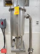 S/S Air Eliminator Tank: Mounted on S/S Base