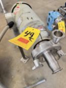 Fristam Centrifugal Pump with Baldor 1.5 HP 3,450 RPM Motor (Location: Export, PA)