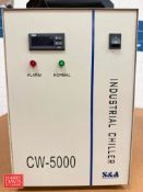 S&A Portable Industrial Chiller, Model: CW-5000DG