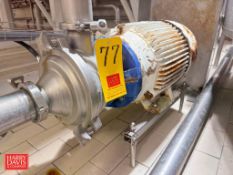 SPX Centrifugal Pump with 15 HP 1,750 RPM Motor