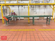 Belt Conveyor: 16’ Length x 18” Width with Drive