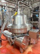 Westfalia Whey Separator, Model: MSB170-01-076, S/N: 1676272