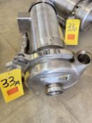 Waukesha Cherry-Burrell Centrifugal Pump with Baldor S/S Clad 3 HP 3,470 RPM Motor with S/S Clad